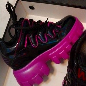 Azalea WANg SOURSOP-05 SZ6 boots PLATFORMS